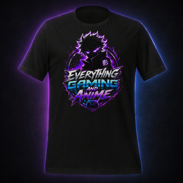 Everything Gaming & Anime t-shirt