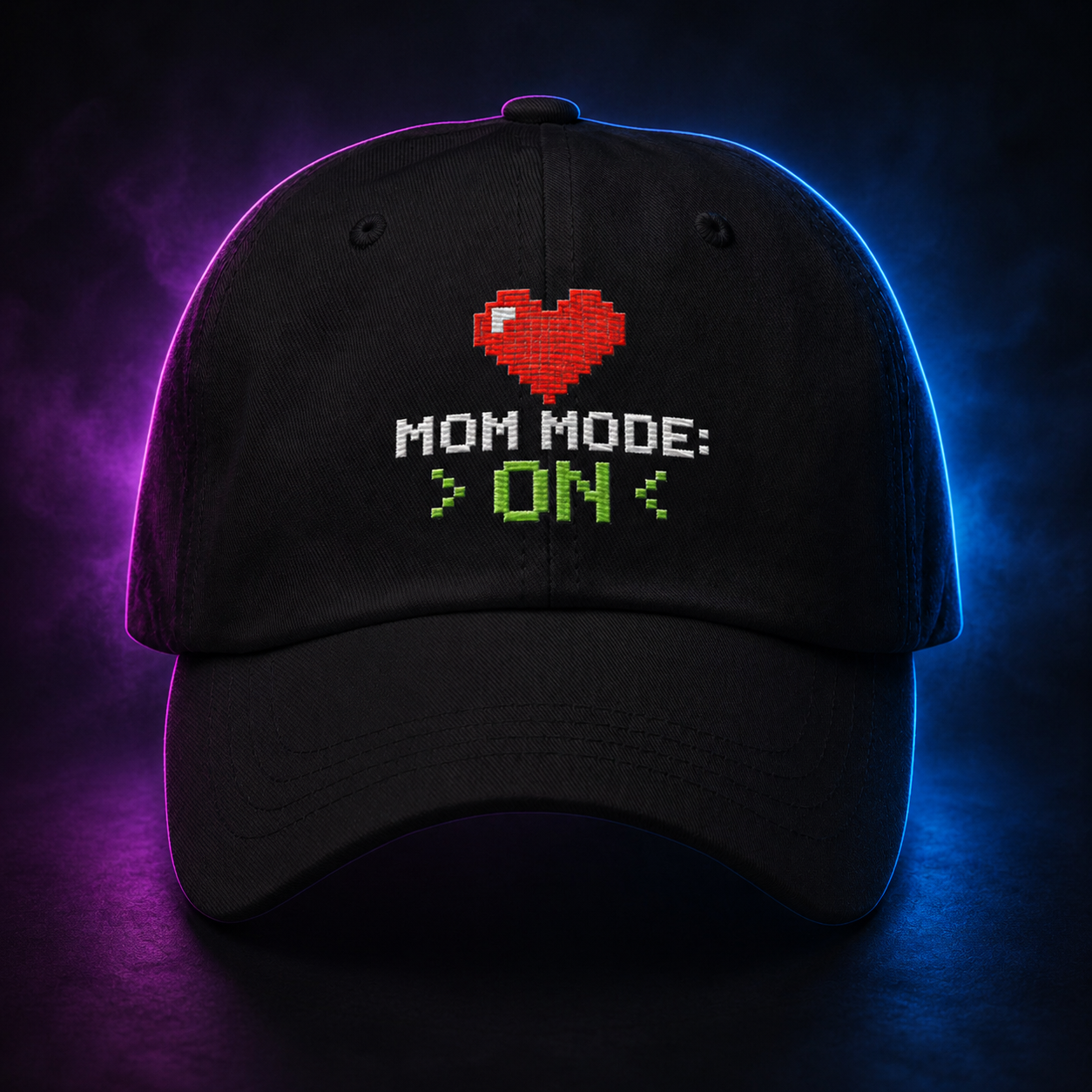 Mom Mode: ON Embroidered Hat