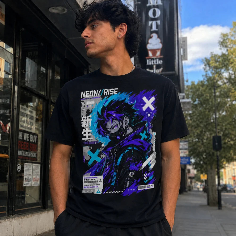 Illustrative Everything Gaming and Anime streetwear styling